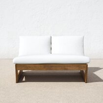 Kaufmann wood shop patio loveseat